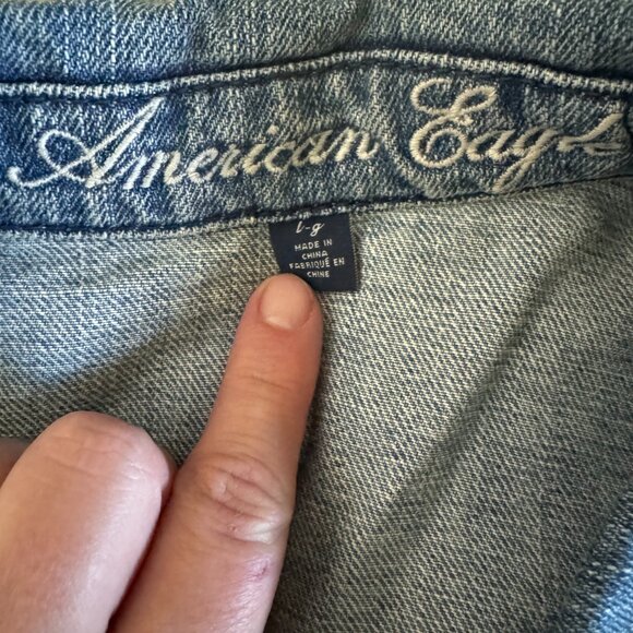 Vintage American Eagle Jean Jacket - Picture 7 of 8
